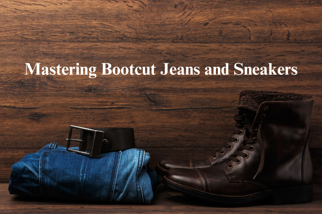 Mastering Bootcut Jeans and Sneakers