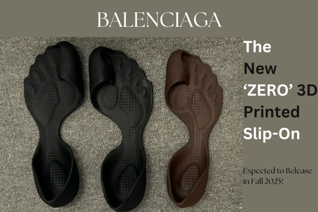 Balenciaga’s 'Zero' 3D Printed Slip-On